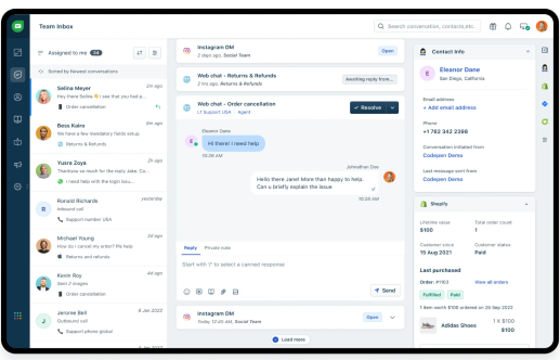 freshchat Slider Image